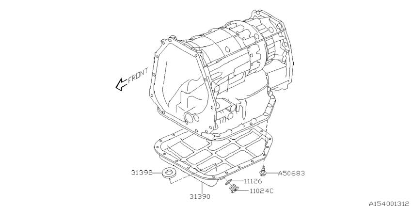 At, transmission case