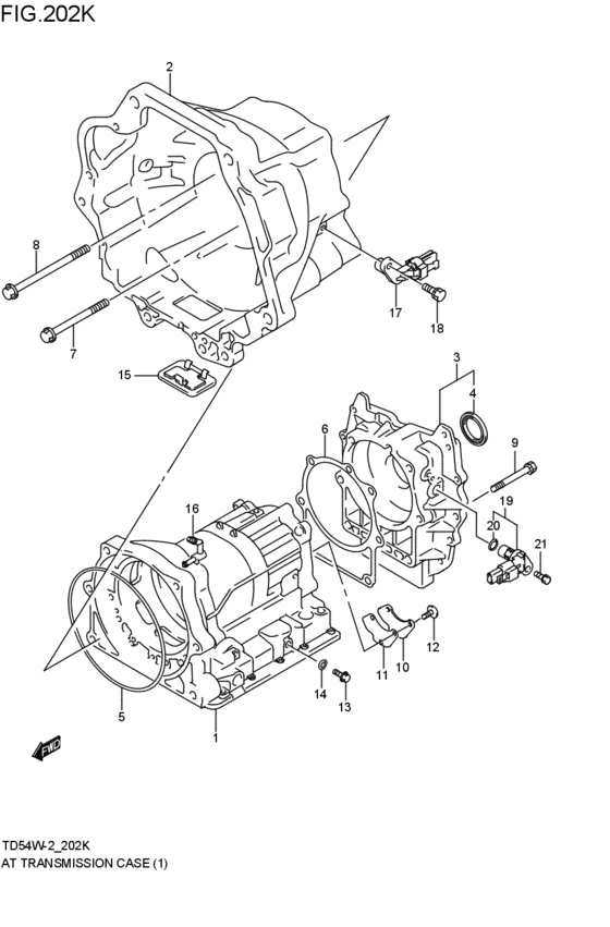 at - transmission case