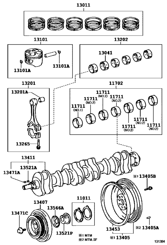 Crankshaft & Piston