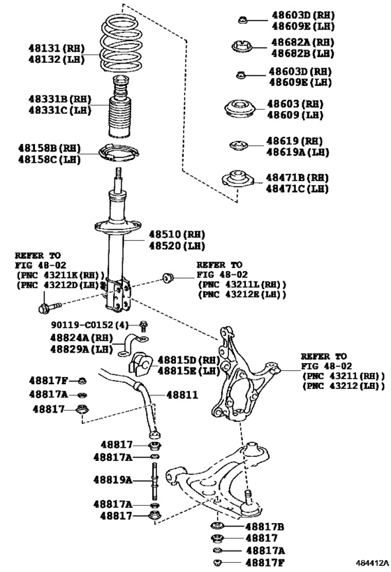 Front Spring & Shock Absorber