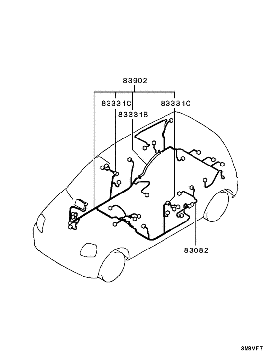 Wiring & attaching parts