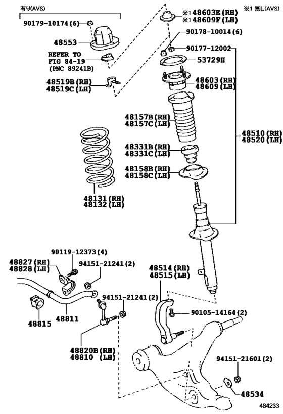 Front Spring & Shock Absorber