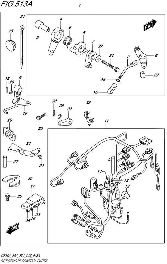 Opt:remote control parts