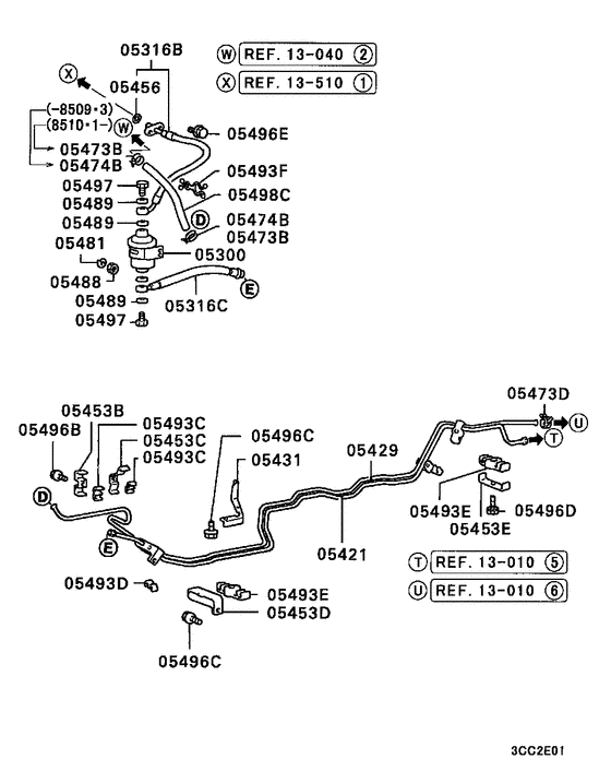 Fuel line & vapor gas control