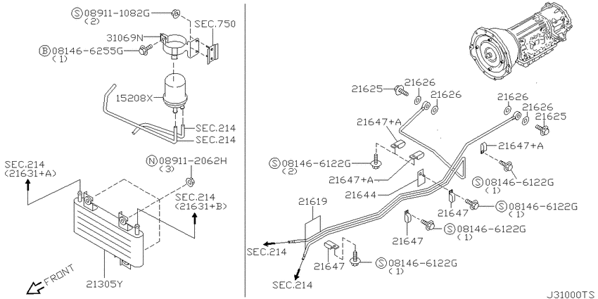 Auto transmission,transaxle & fitting