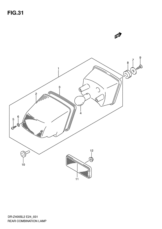 Rear combination lamp