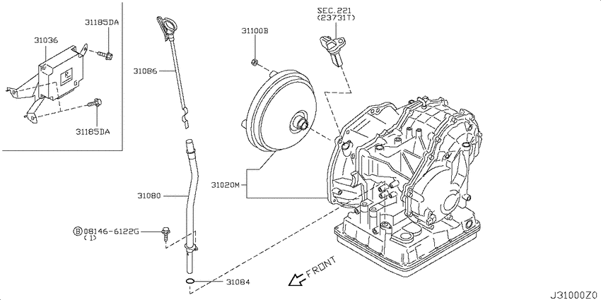 Auto transmission,transaxle & fitting
