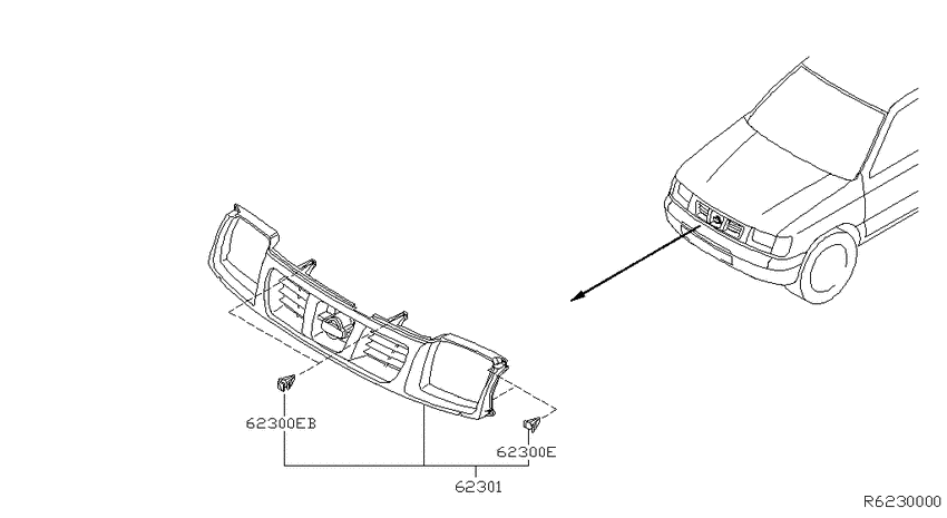 Front grille