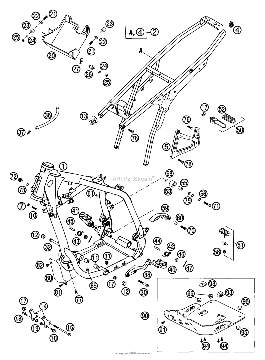 Frame, Sub Frame