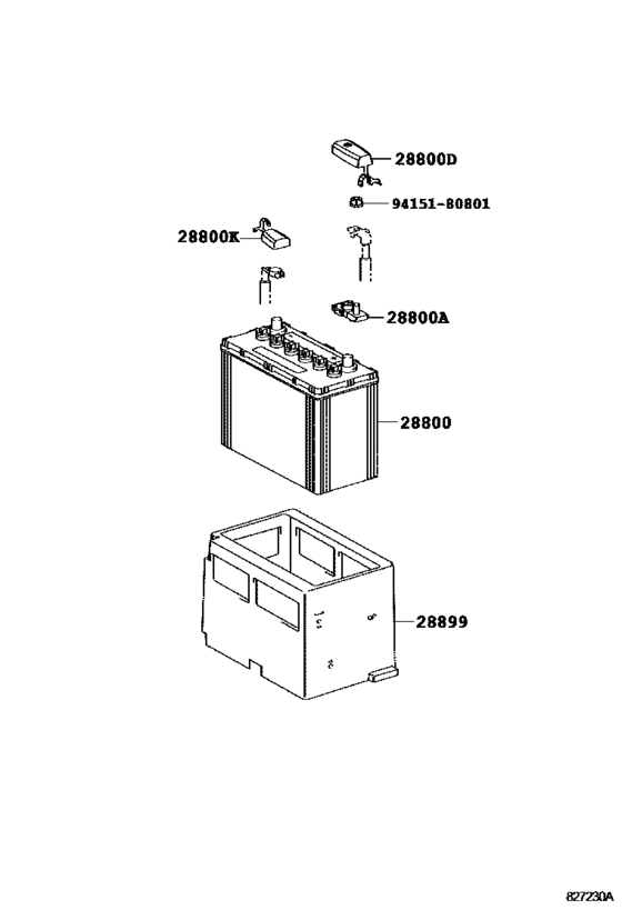 Battery & Battery Cable