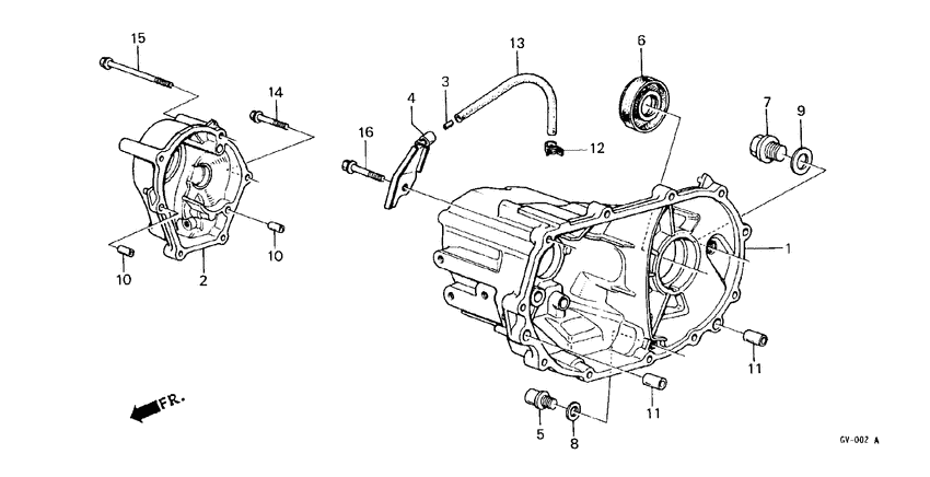 Transmission housing