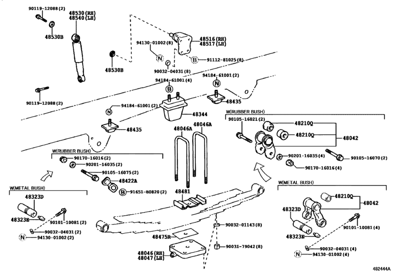 Rear Spring & Shock Absorber