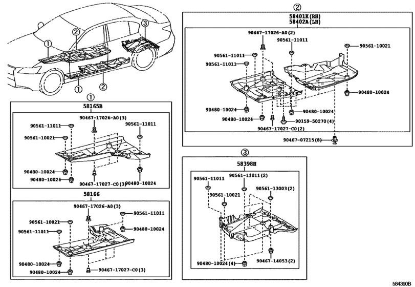 Floor Pan & Lower Back Panel