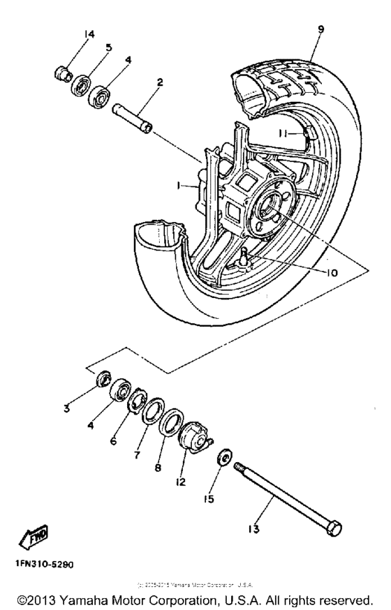 Front wheel