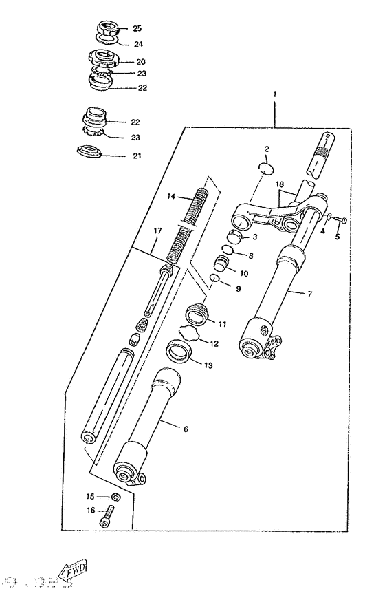 Front fork