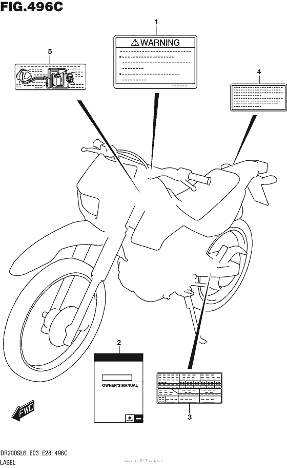 Label (Dr200Sl6 E33)