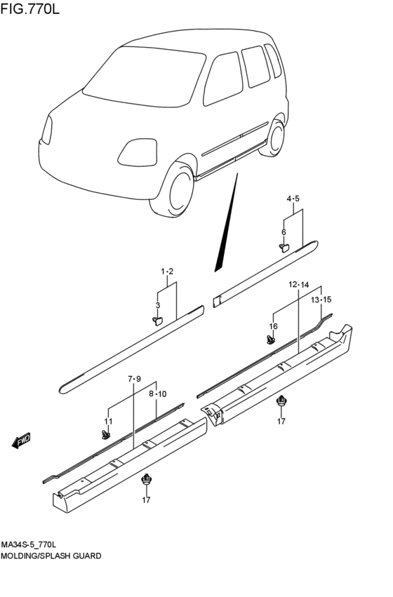 splash guard / bumper extension