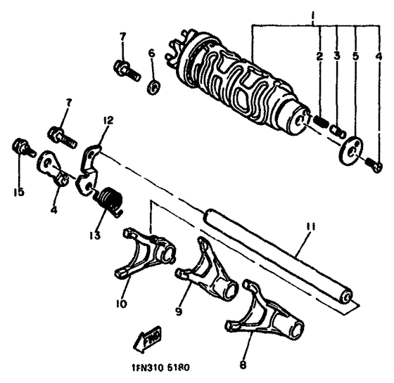 Shift Cam & Fork