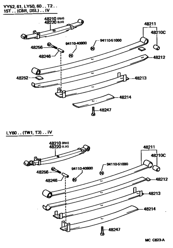 Rear Spring & Shock Absorber