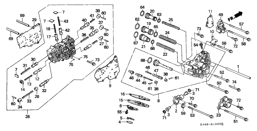 Secondary body/servo body