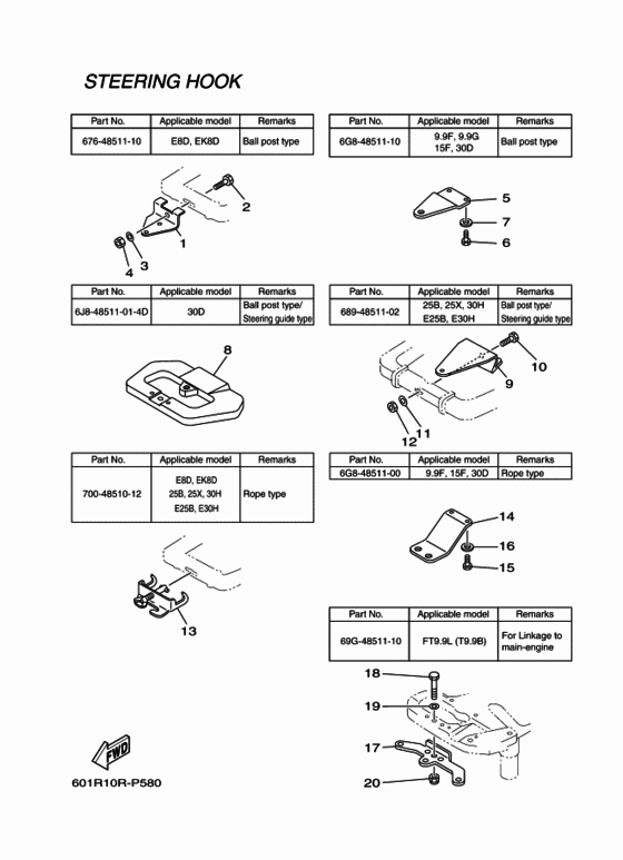 Steering hook 3
