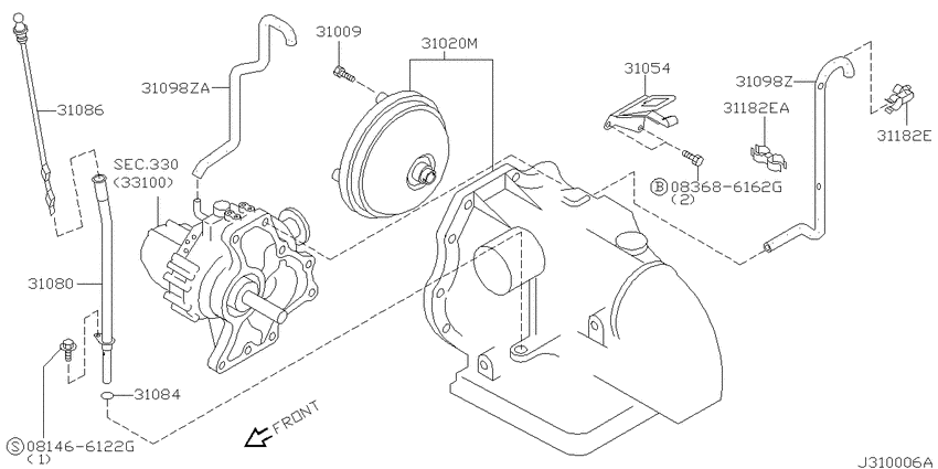 Auto transmission,transaxle & fitting
