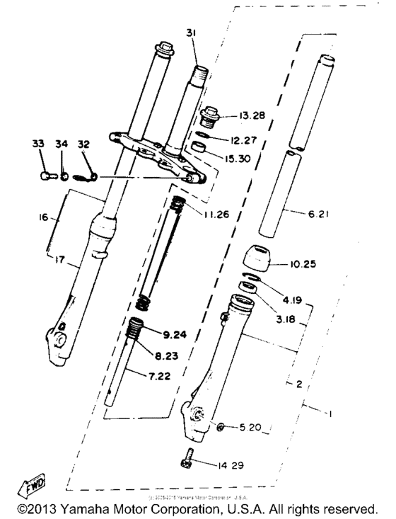 Front fork