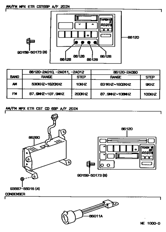 Radio Receiver & Amplifier & Condenser