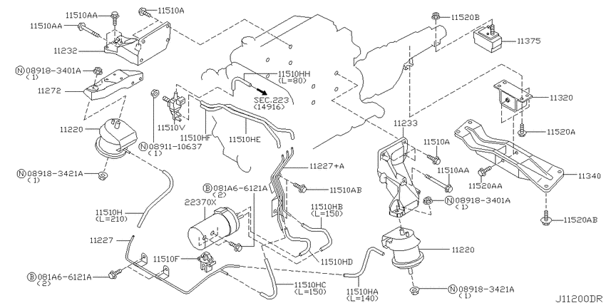 Engine & transmission   mounting