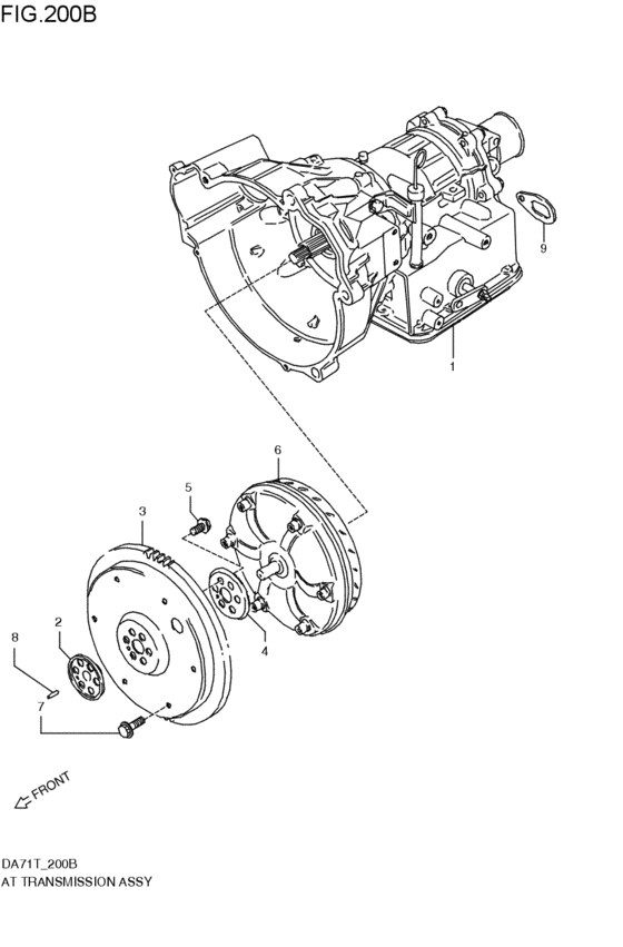 at - transmission assy