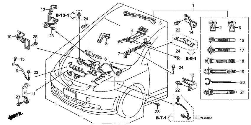 Engine wire harness