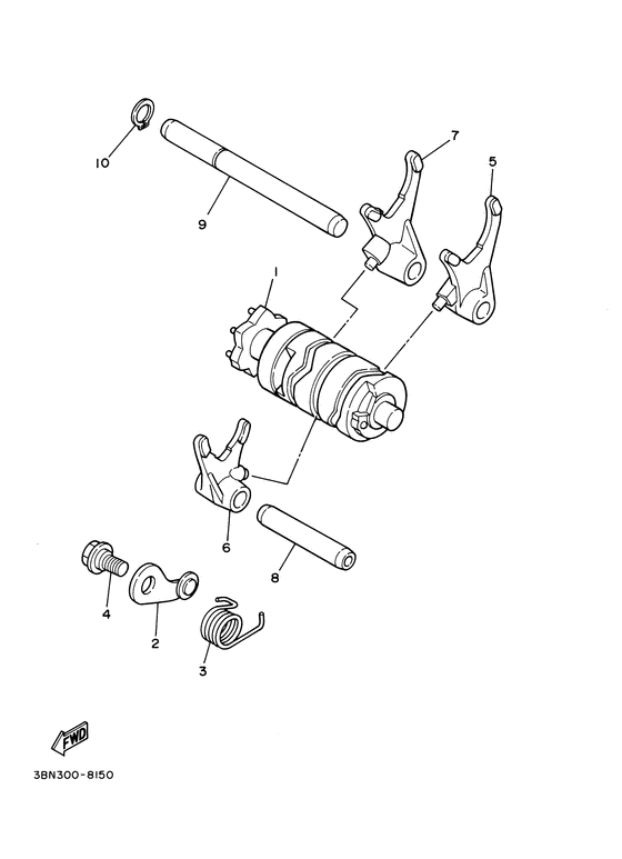 Shift Cam & Fork