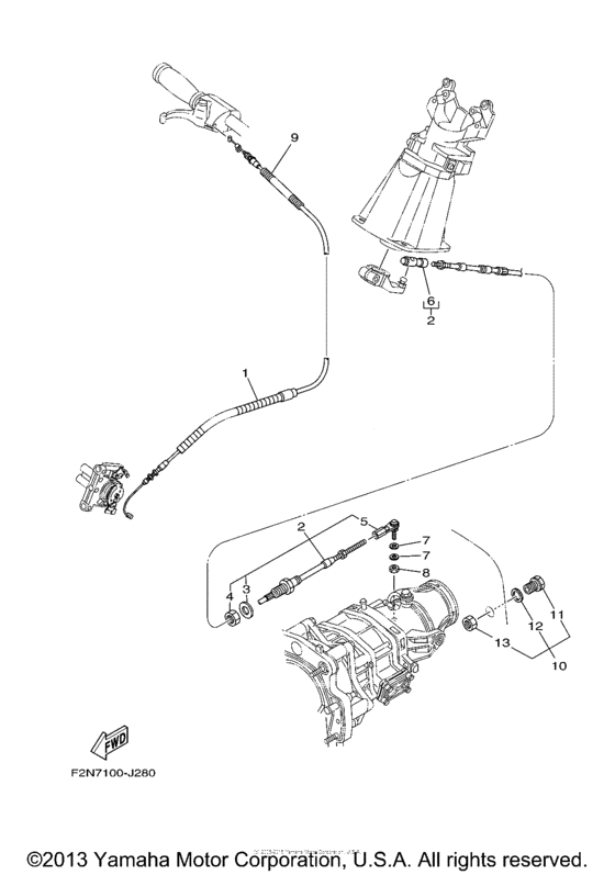 Control cable