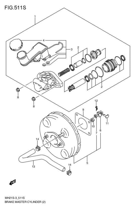 brakes master cylinder