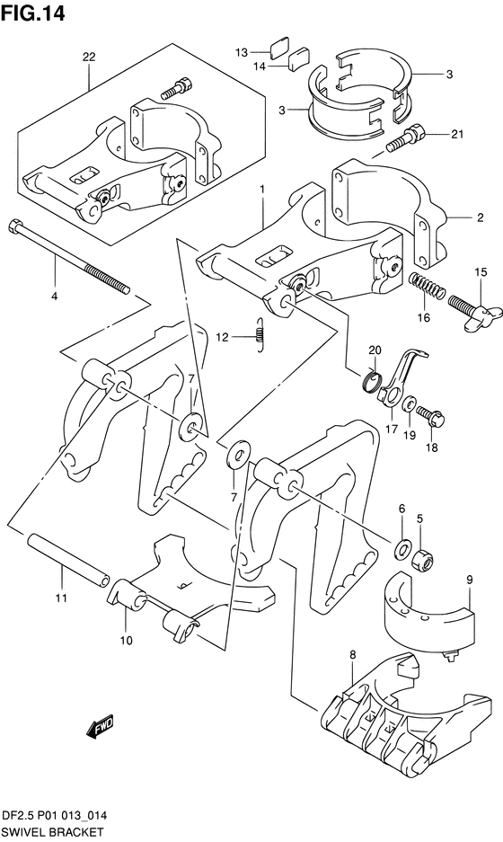 Swivel bracket