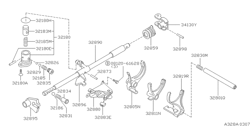 Transmission shift control