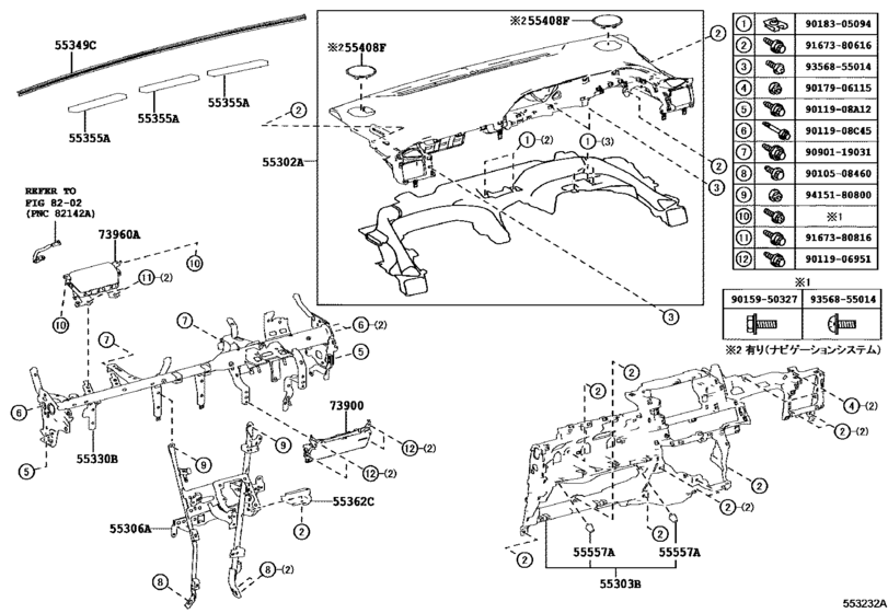 Instrument Panel & Glove Compartment