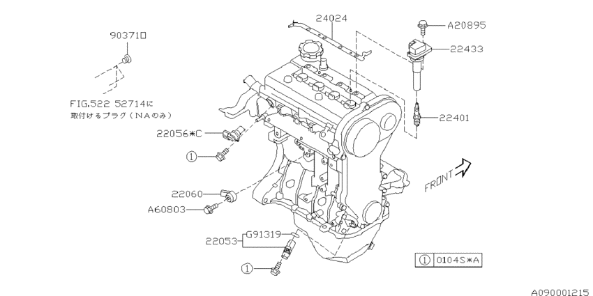 Spark plug & high tension cord