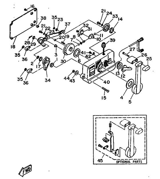 Remote control assy