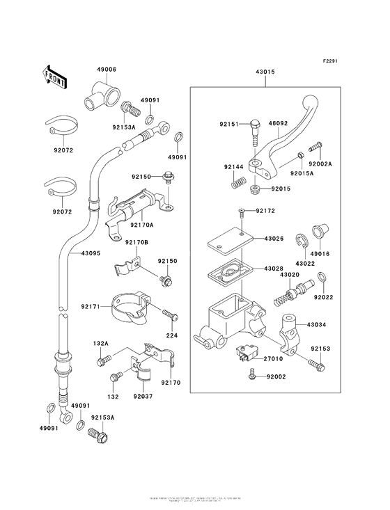 Front Master Cylinder