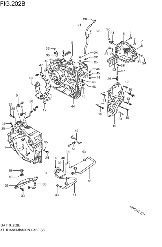 at - transmission case