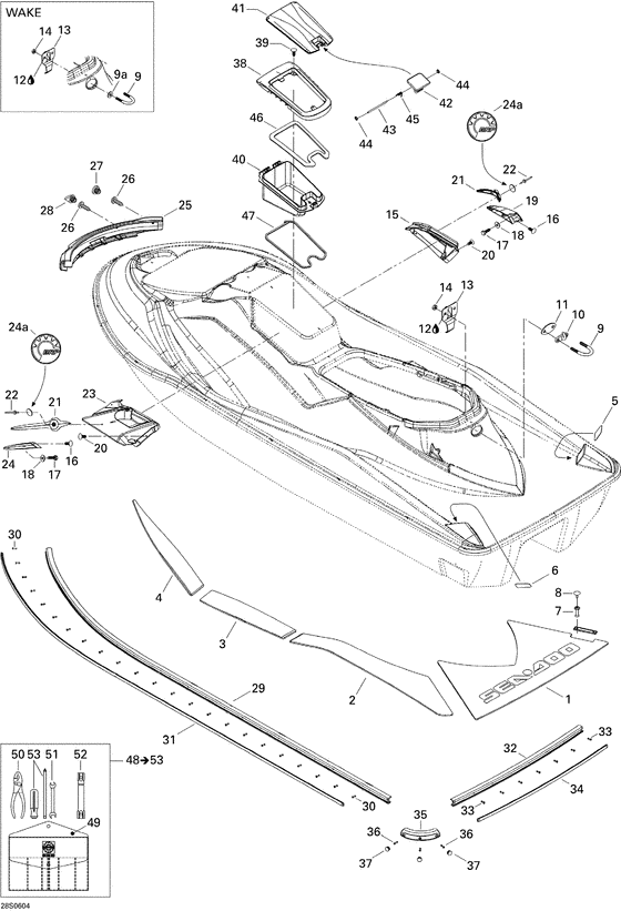 09- body, rear view std