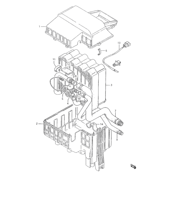 Evaporator unit