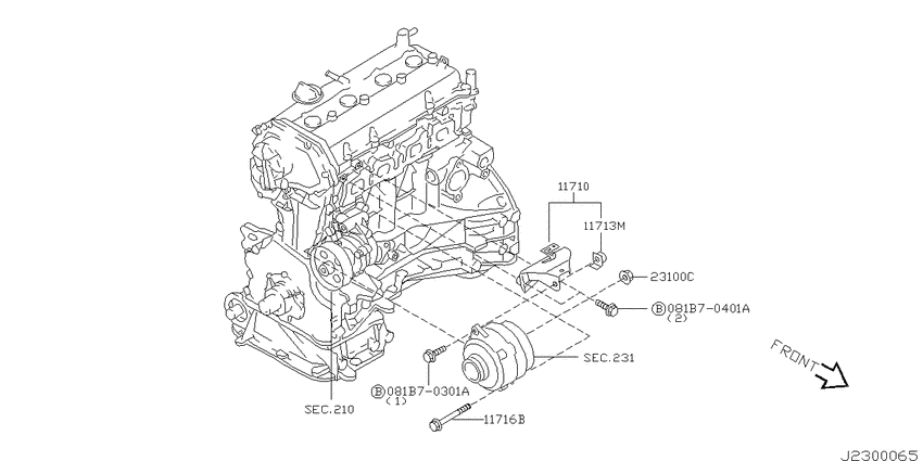 Alternator fitting
