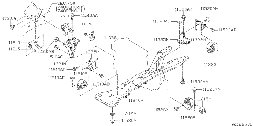 Engine & transmission   mounting