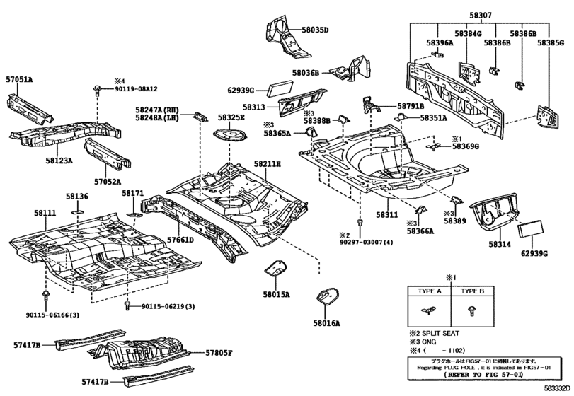 Floor Pan & Lower Back Panel