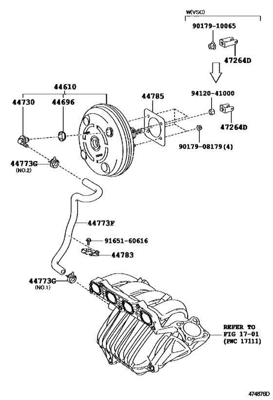 Brake Booster & Vacuum Tube
