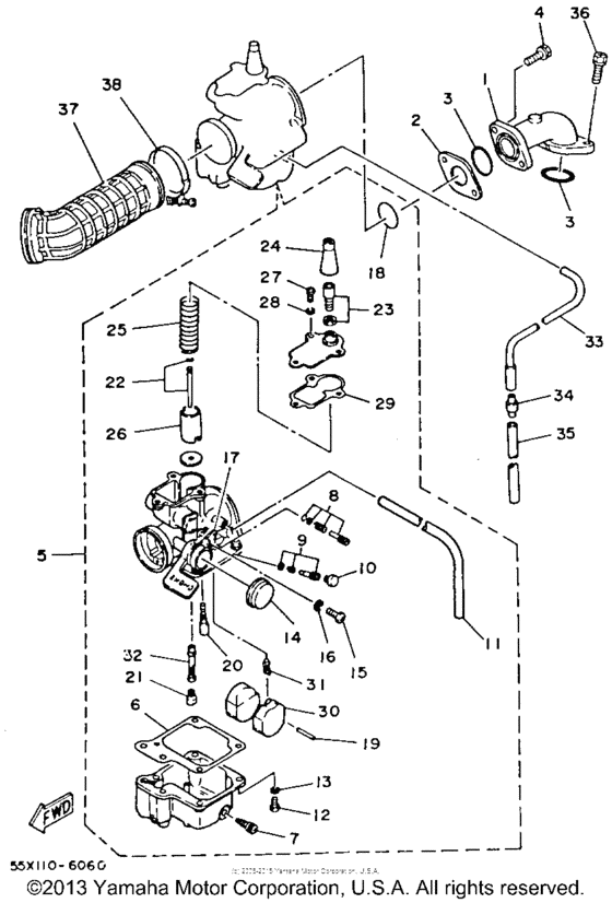 Air cleaner - carburetor