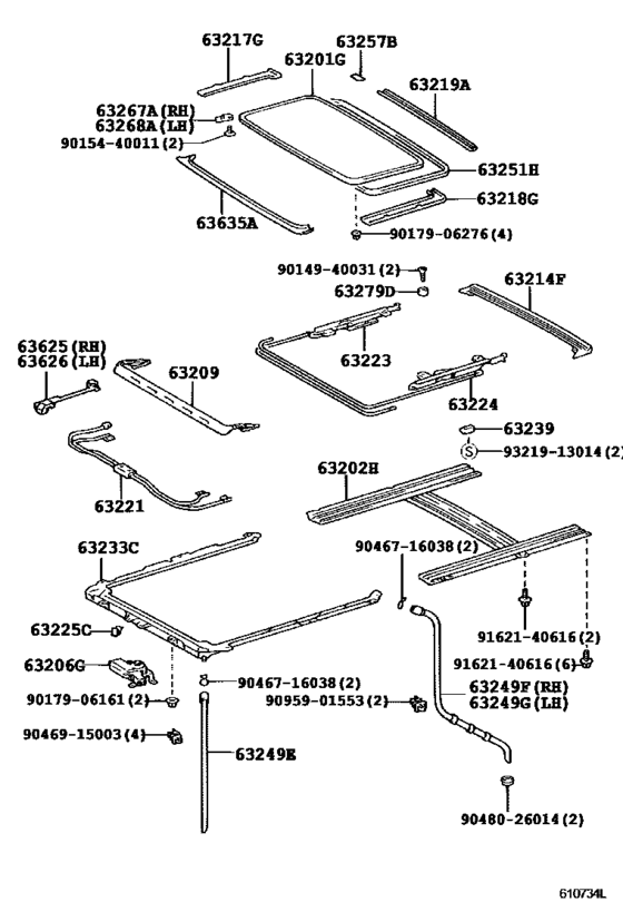 Roof Panel & Back Panel