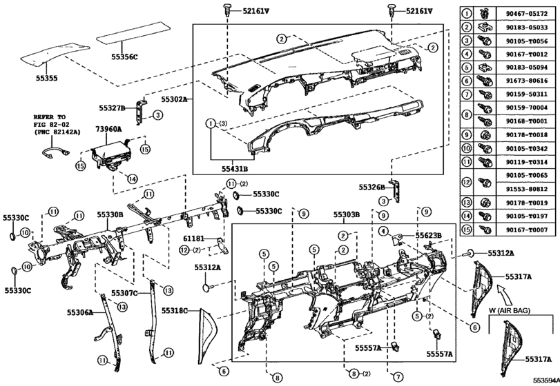 Instrument Panel & Glove Compartment